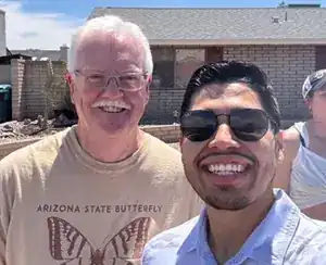 PHS team with an Arizona home seller